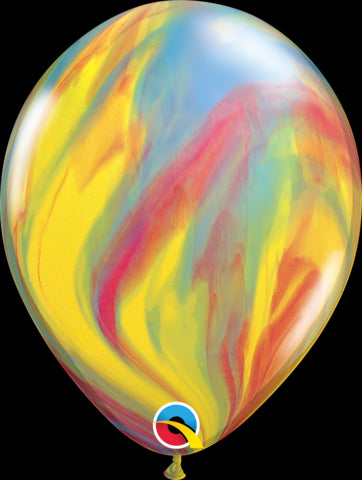 11" ROUND TRADITIONAL AGATE QUALATEX PLAIN LATEX AGATE